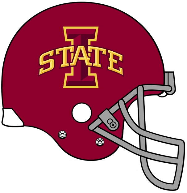 Iowa State Cyclones 2008-Pres Helmet Logo t shirts DIY iron ons
